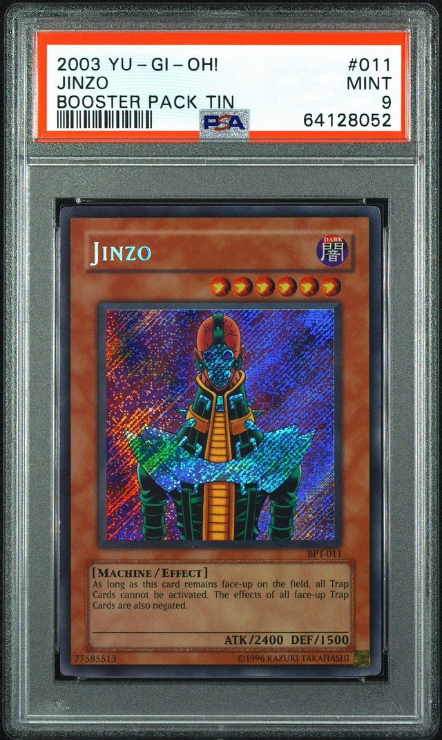 GameStop 2003 Yu-gi-oh! Booster Pack Tin 011 Jinzo PSA | MainPlace Mall GameStop 2003 Yu-gi-oh! Booster Pack Tin 011 Jinzo PSA | MainPlace Mall