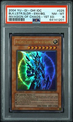 2004 Yu-gi-oh! Ioc-invasion Of Chaos 025 Black Luster Soldier