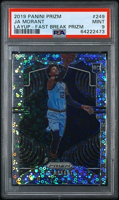 GameStop 2019 Panini Mosaic 219 Ja Morant Variation-fast Break 