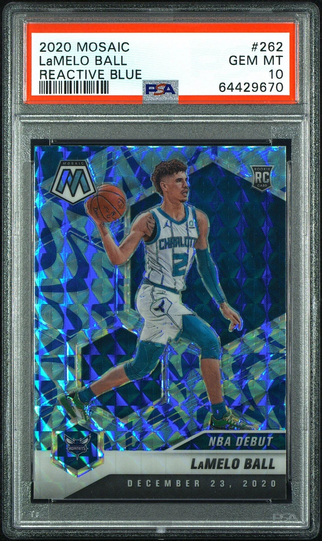 GameStop 2020 Panini Mosaic Lamelo Ball Reactive PSA 10 | Mission 