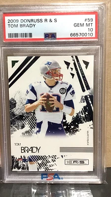 GameStop 2009 Donruss Rookies & Stars 59 Tom Brady PSA 10 | Arden Fair