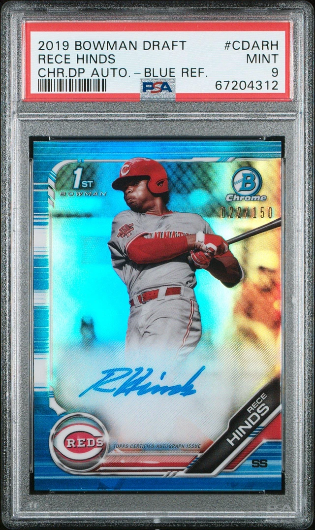 GameStop 2019 Bowman Draft Chrome Draft Picks Autograph Cdarh Rece 