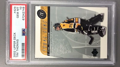 2002 Upper Deck 429 Tim Thomas PSA 10