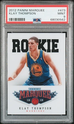 2012 Panini Marquee 473 Klay Thompson PSA 9