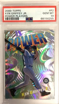 2000 Topps Power Players P2 Ken Griffey Jr. PSA 10