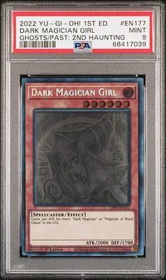 2022 Yu-gi-oh! Gfp2-ghosts From The Past: The 2nd Haunting En177 Dark Magician Girl PSA 9