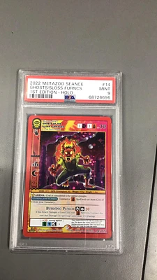 2022 Metazoo Seance 14 Ghosts Of The Sloss Furnaces-holo 1st Edition PSA 9