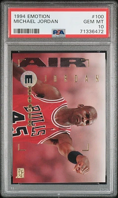 1994 E-motion 100 Michael Jordan PSA 10