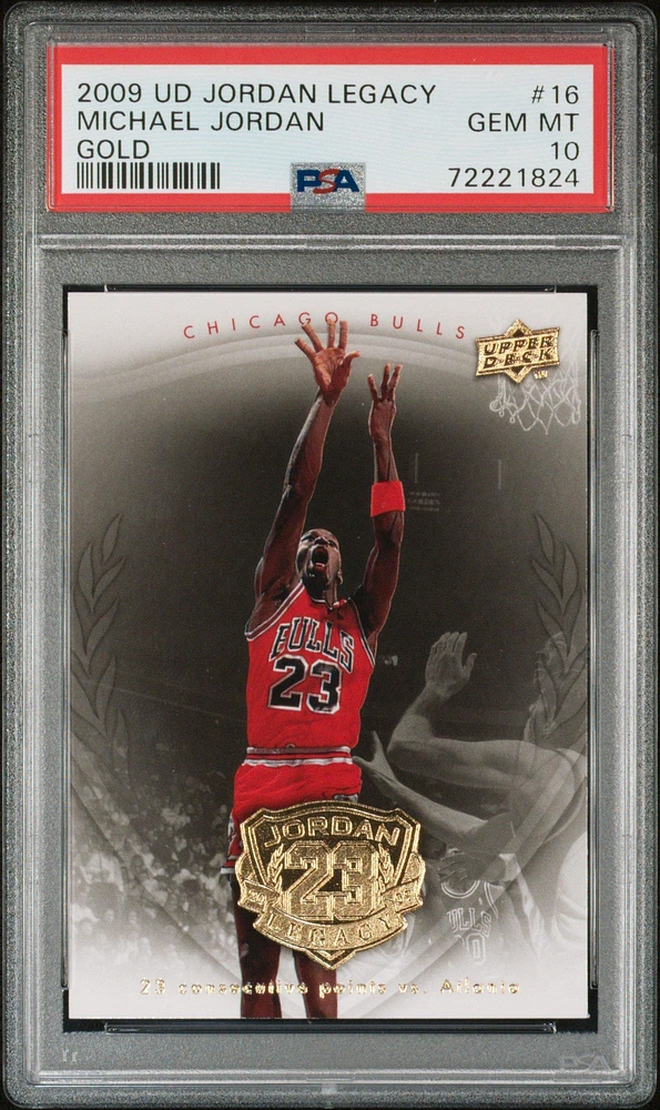 PSA10 MICHAEL JORDAN 流行る UPPER DECK MJx #76