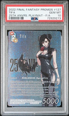 2022 Final Fantasy Promos 127 Tifa PSA 10