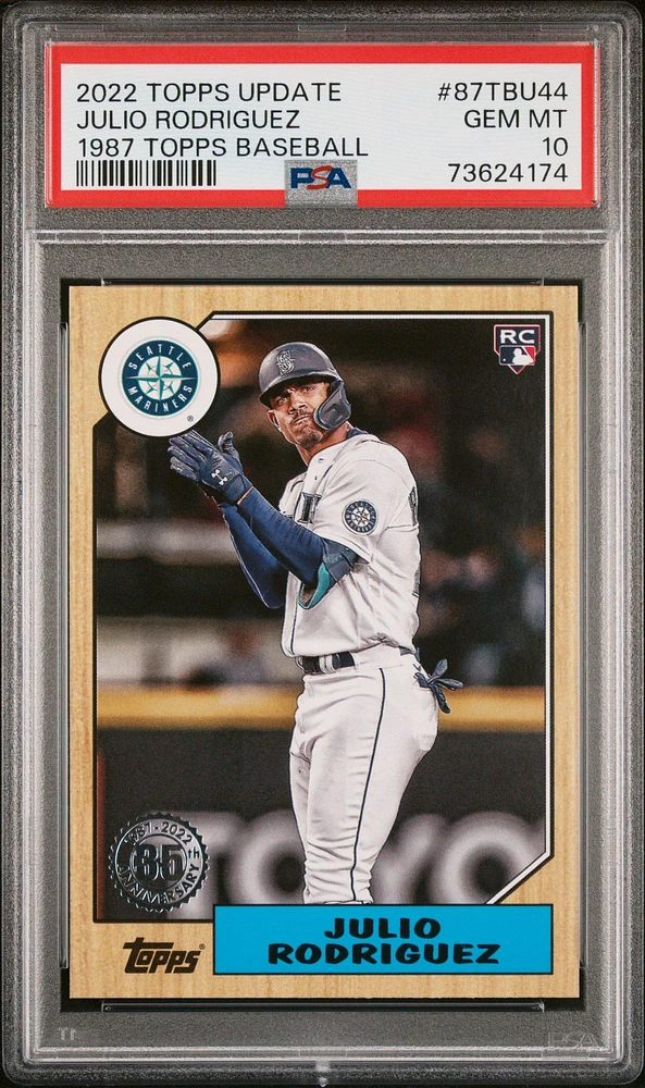 GameStop 2022 Topps Update 1987 Topps Baseball 87tbu44 Julio 