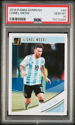 Panini Donruss Lionel Messi PSA 10