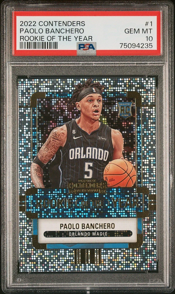 NBAカード prizm paolo 謳う banchero PSA10