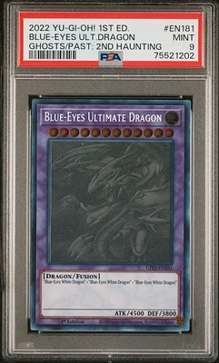 2022 Yu-gi-oh! Gfp2-ghosts From The Past: The 2nd Haunting En181 Blue PSA 9