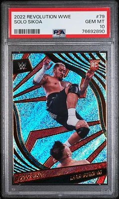 2022 Panini Revolution Wwe 79 Solo Sikoa PSA 10