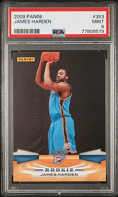 2009 Panini James Harden PSA