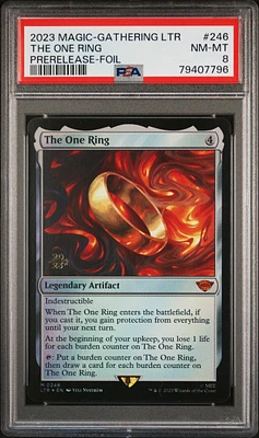 2023 Magic The Gathering Tales Of Middle-earth The One Ring PSA