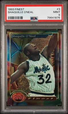 Finest Shaquille O'neal PSA 9