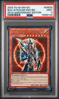 2023 Yu-gi-oh! Invasion Of Chaos 25th Anniversary Edition En025 Black Luster Soldier-envoy Of The Beginning PSA 9