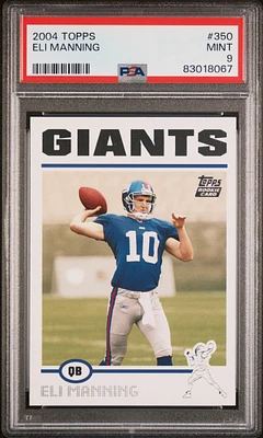 2004 Topps 350 Eli Manning PSA 9