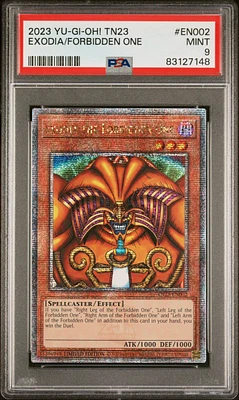 2023 Yu-gi-oh! Tn23-25th Anniversary Tin: Dueling Heroes En002 Exodia The Forbidden One PSA