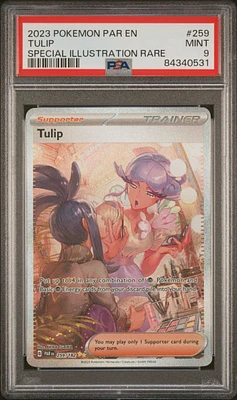 2023 Pokemon Par En-paradox Rift 259 Tulip Special Illustration Rare PSA