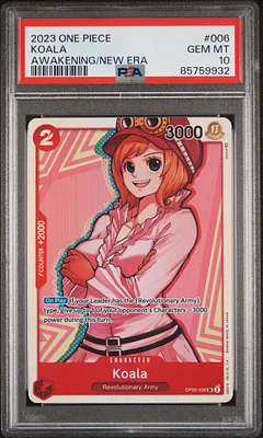 2023 One Piece Awakening Of The New Era 006 Koala PSA 10