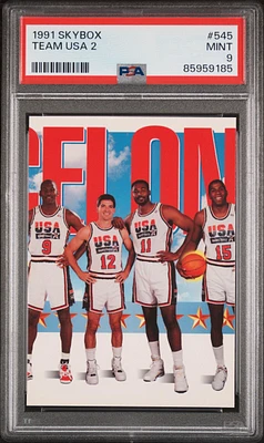 1991 Skybox 545 Team Usa 2 PSA