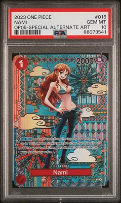 2023 One Piece Awakening Of The New Era 016 Nami PSA 10