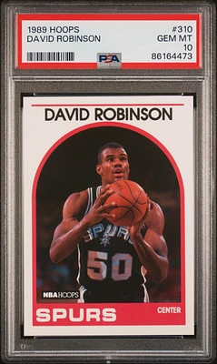 1989 Hoops David Robinson PSA