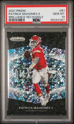 2021 Panini Prizm Brilliance B1 Patrick Mahomes Ii PSA 10