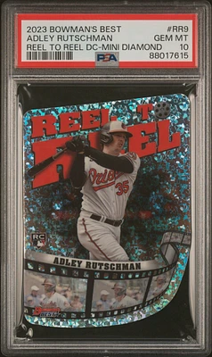 2023 Bowman's Best Reel To Reel Die-cuts Rr9 Adley Rutschman PSA 10