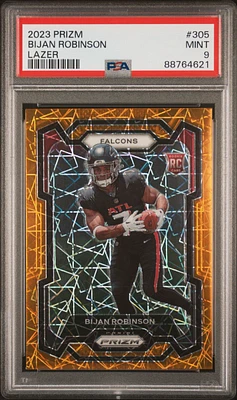 2023 Panini Prizm 305 Bijan Robinson PSA 9