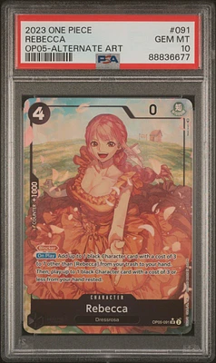 2023 One Piece Awakening Of The New Era 091 Rebecca PSA 10