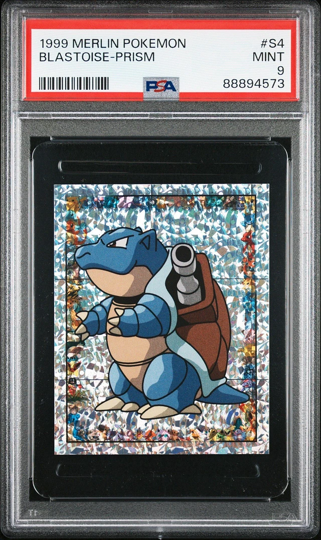 GameStop 1999 Merlin Pokemon S4 Blastoise-prism PSA | Dulles Town Center