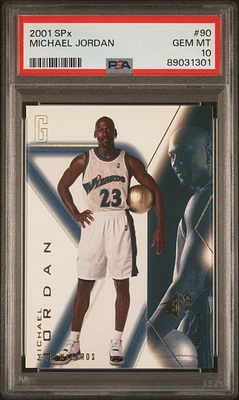 2001 Spx 90 Michael Jordan PSA 10