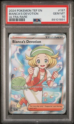 GameStop 2024 Pokemon Tef En-temporal Forces 209 Bianca’s Devotion 