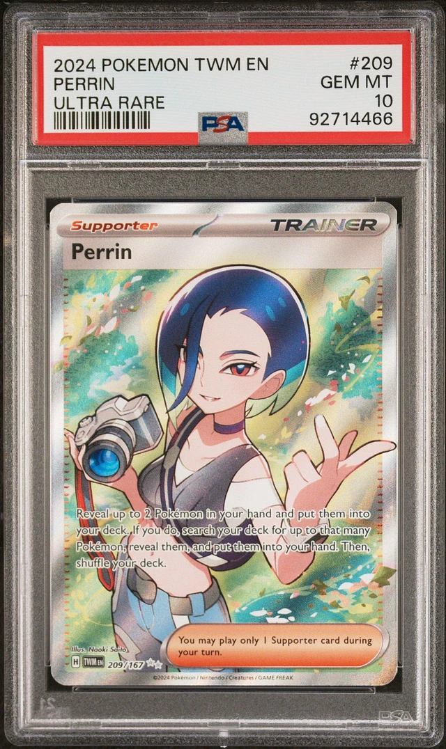 perrin pokemon card full art 220-167 SIR SAR Twilight Masquerade Extended Display Case reveal them 2024 Pokemon Japanese SV Crimson