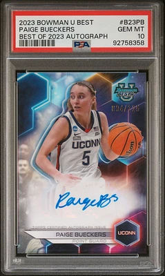 2023 Bowman University Best Best Of 2023 Autographs B23pb Paige Bueckers PSA 10