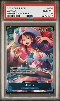 2022 One Piece Romance Dawn 064 Alvida PSA 10