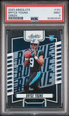 2023 Panini Absolute 101 Bryce Young PSA 9