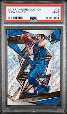 2019 Panini Revolution 73 Luka Doncic PSA 9