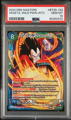 2024 Dragon Ball Super Card Game Masters Series 25 Legend Of The Dragon Balls Bt25-133 Ss4 Vegeta