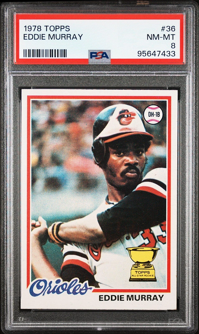 GameStop 1978 Topps 36 Eddie Murray PSA 8 | Arden Fair