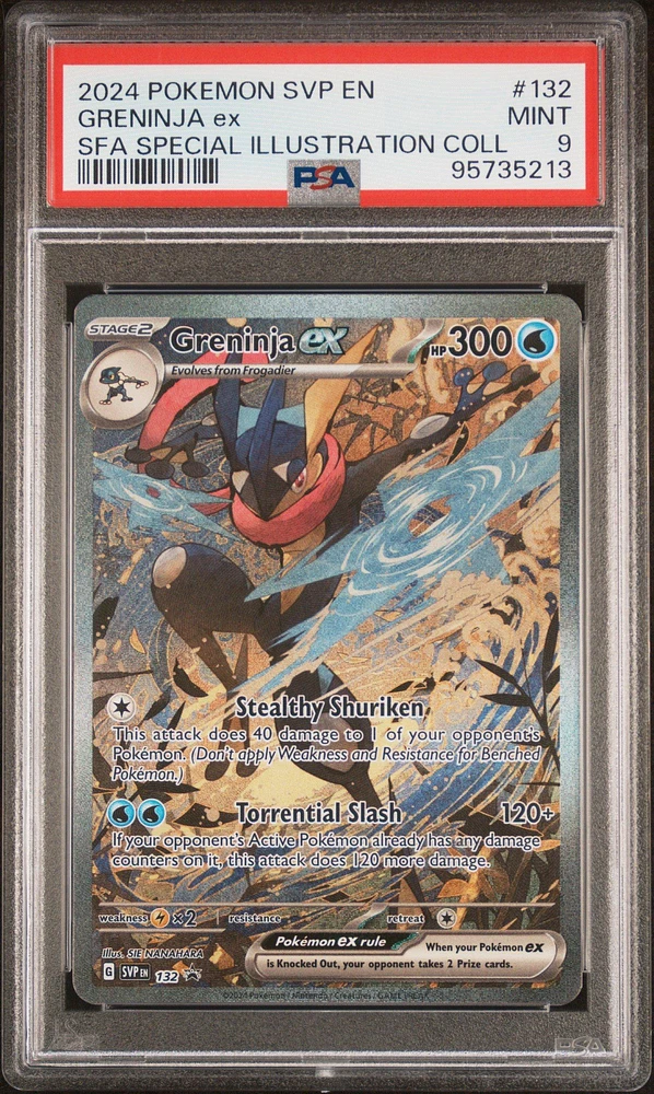GameStop 2024 Pokemon Svp En-sv Black Star Promo 132 Greninja Ex 
