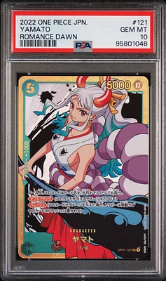 2024 One Piece Japanese Premium Booster -one Piece Card The Best- 121 Yamato PSA 10