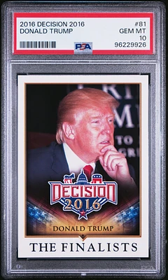 2016 Decision 2016 81 Donald Trump PSA 10