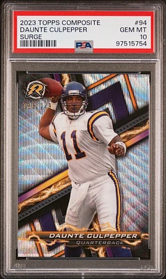 2023 Topps Composite 94 Daunte Culpepper Surge PSA 10