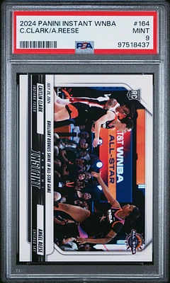 2024 Panini Instant Wnba 164 Caitlin Clark/angel Reese PSA 9