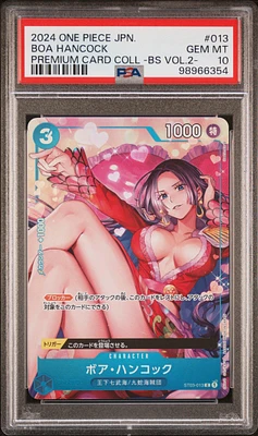 2024 One Piece Japanese Premium Card Collection -best Selection Vol.2 - 013 Boa Hancock PSA 10